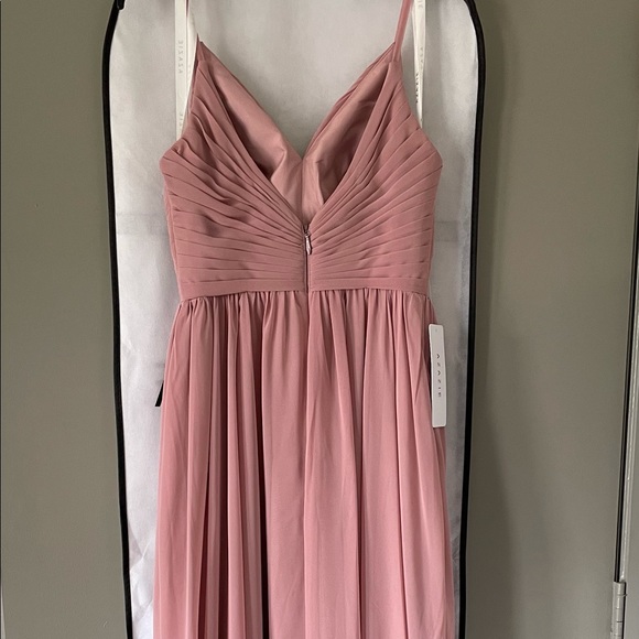 New Azazie Serena Dress Dusty Rose Size 